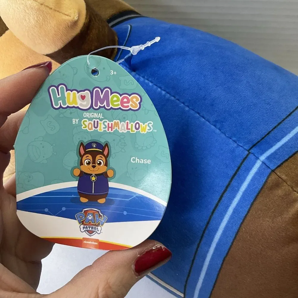 Squishmallows Nickelodeon Paw Patrol Chase Hugmee‎ Plush 14 Inches Super Cuddly